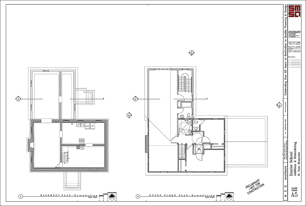 Arthitect's Second Floor Plan